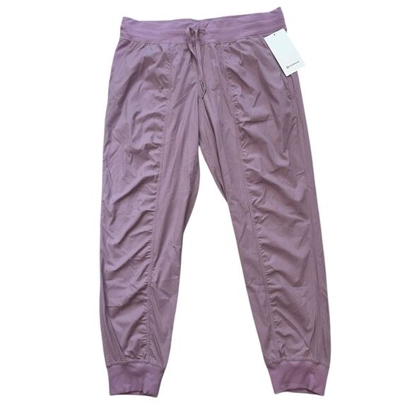 Lululemon Dance Studio Jogger Pants Size 14 NWT $138 Pink Rose Blush Pockets - Picture 1 of 7